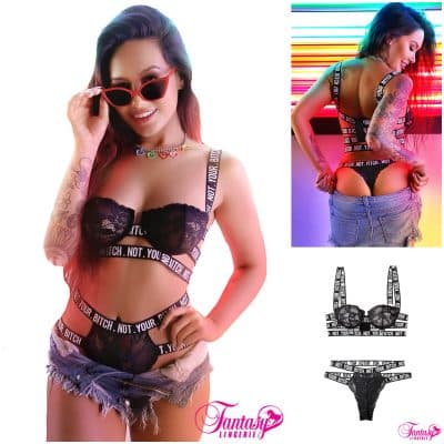 Ensemble 2pcs - AF901 - Vibes Fantasy Lingerie