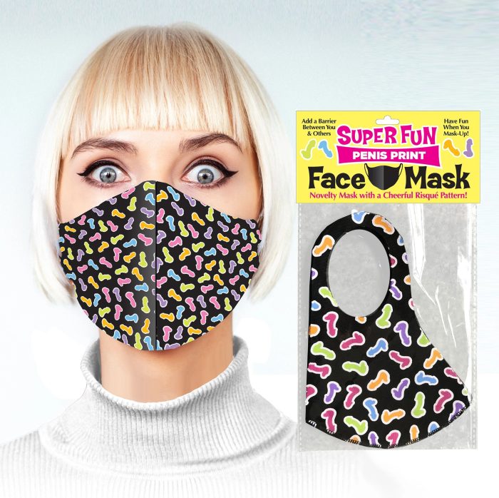 Super Fun Penis Print - Masque Rigolo - Little Genie