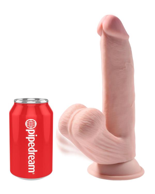 8 Triple Density Cock with Swinging Balls – King Cock Plus – Gode Réaliste