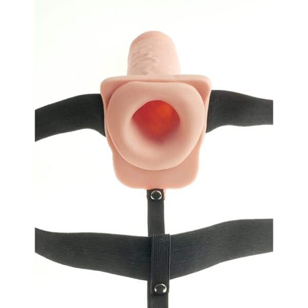 Hollow Strap-On with Balls - Harnais pour Lui - Fetish Fantasy Series