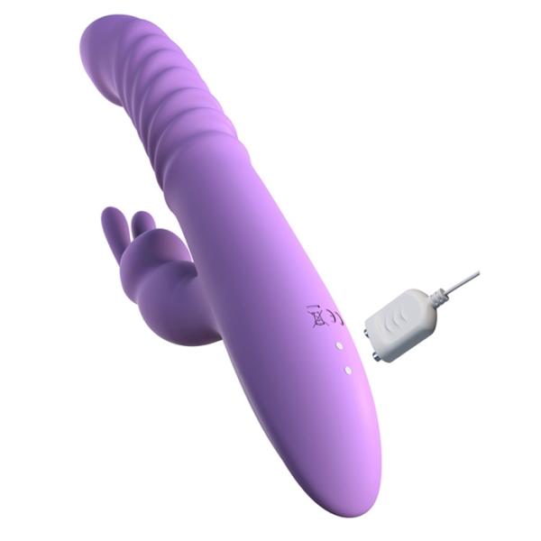 Her Thrusting Silicone Rabbit - Vibrateur Double Stimulation - Fantasy for Her