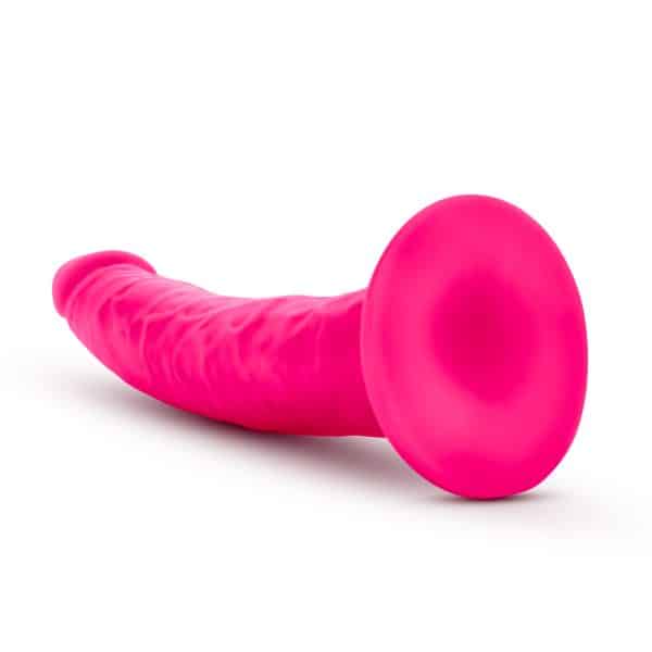 7.5 Silicone Dual Density Cock - Gode en Silicone Fluo - Blush