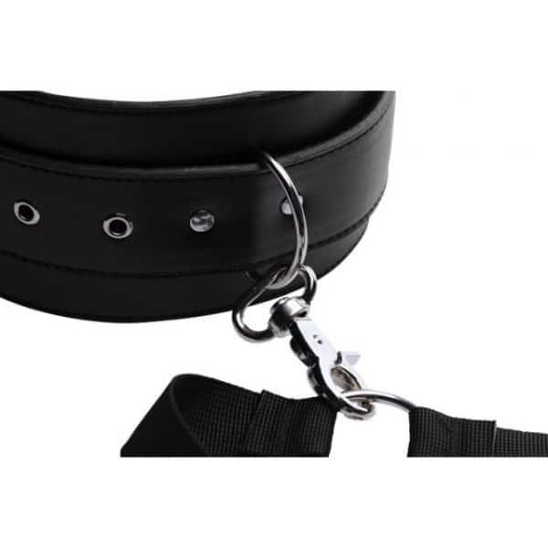 Acquire Easy Access Thigh Harness with Wrist Cuffs - Attaches de Restrictions - Master Series