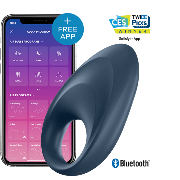 Mighty One - Anneau Vibrant - BlueTooth - Satisfyer – Image 2