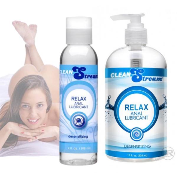 Relax Anal Glide - Lubrifiant Désensibilisant Anal - Clean Stream