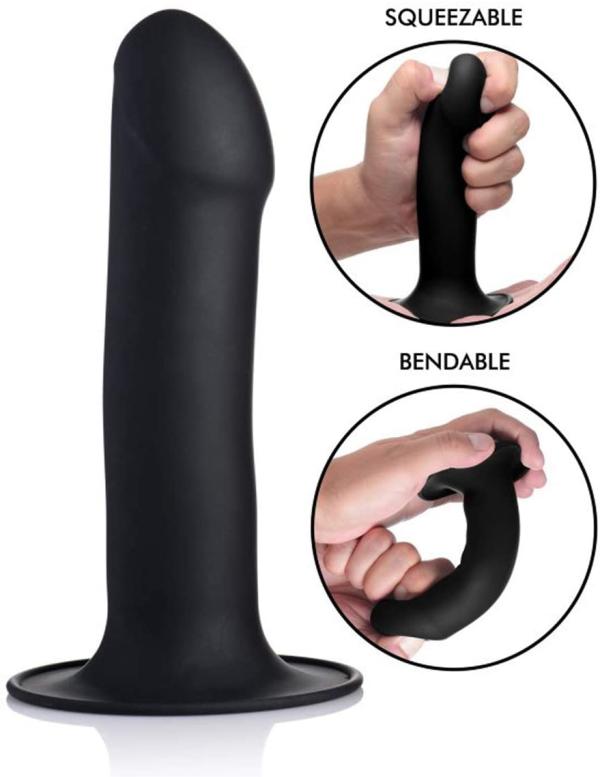 Squeezable Thick Phallic Dildo - Gode Compressible - Squeeze-It – Image 3