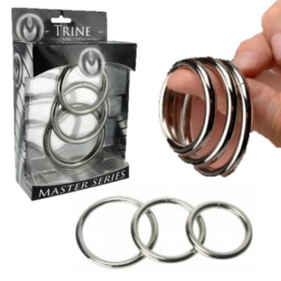 Trine Steel Ring Collection - Ensemble d'Anneaux - Master Series