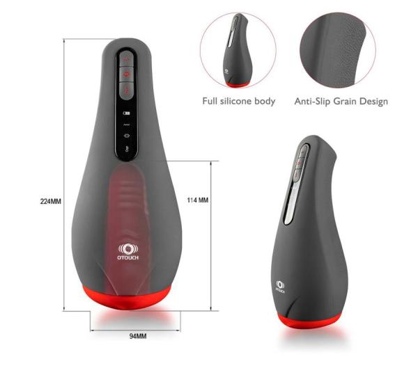 Airturn 2 - Masturbateur Rechargeable Chauffant et Vibrant - OTOUCH – Image 5