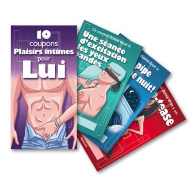 Coupons Plaisirs Intimes pour Lui