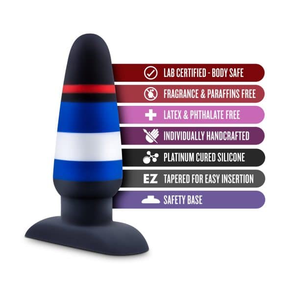 P4 - Pride Avant – Plug Anale – Blush