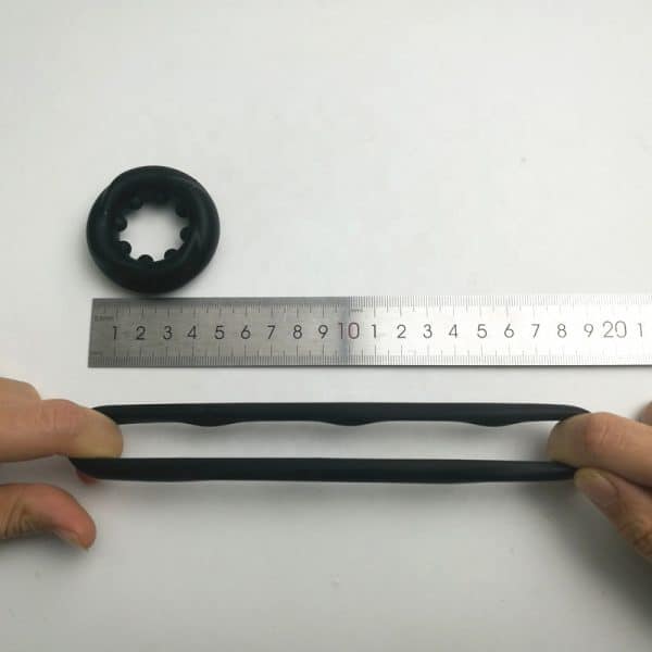 Silicone Rib and Dots Ring - Anneau d'Érection