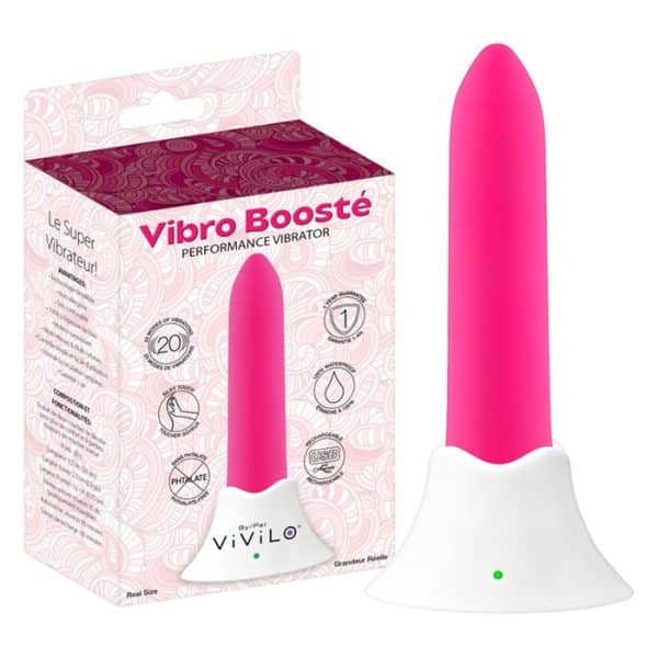 Vibro Boosté - Masseur Clitoridien Rechargeable - Vivilo