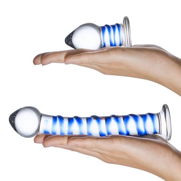 2pc Double Penetration - Ensemble de Gode en Verre - Gläs – Image 4