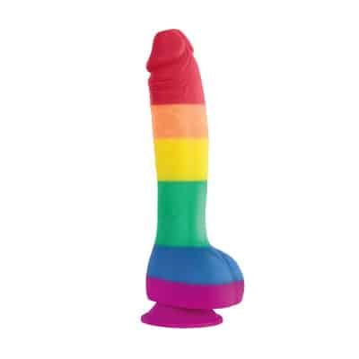 8 Dildo Colours - Pride Edition - Gode en Silicone - Ns Nolvelties