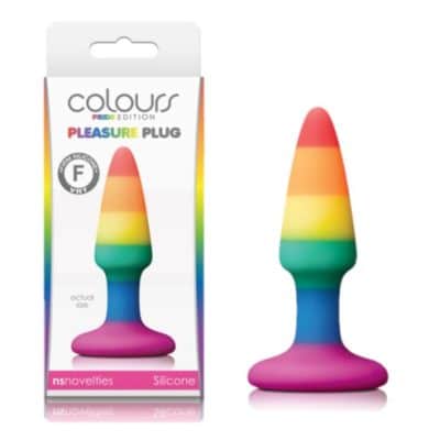 Mini Pleasure Plug Colours - Pride Edition - Plug Anale - Ns Nolvelties