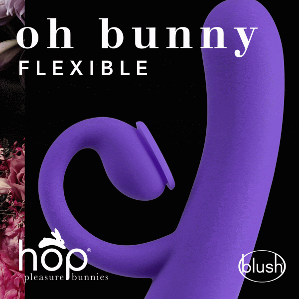 Oh Bunny - Hop Pleasure Bunnies - Vibrateur Double Stimulation - Blush – Image 2