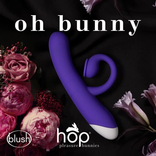 Oh Bunny - Hop Pleasure Bunnies - Vibrateur Double Stimulation - Blush (6)