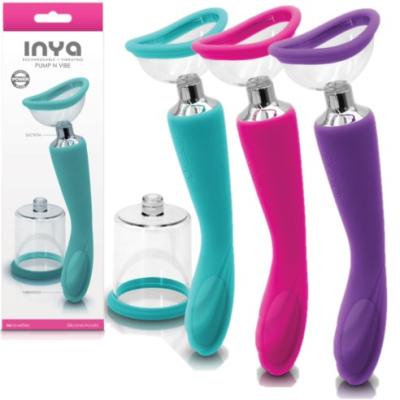 Pump N Vibe Inya - Pompe et Vibrateur Rechargeable - NS Novelties