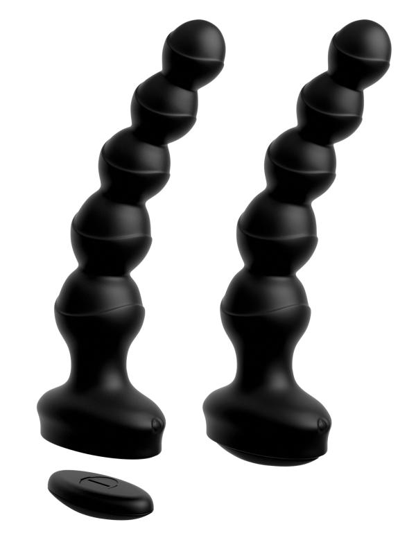 Wall banger Beads - Boules Anales avec Contrôle à Distance - 3Some