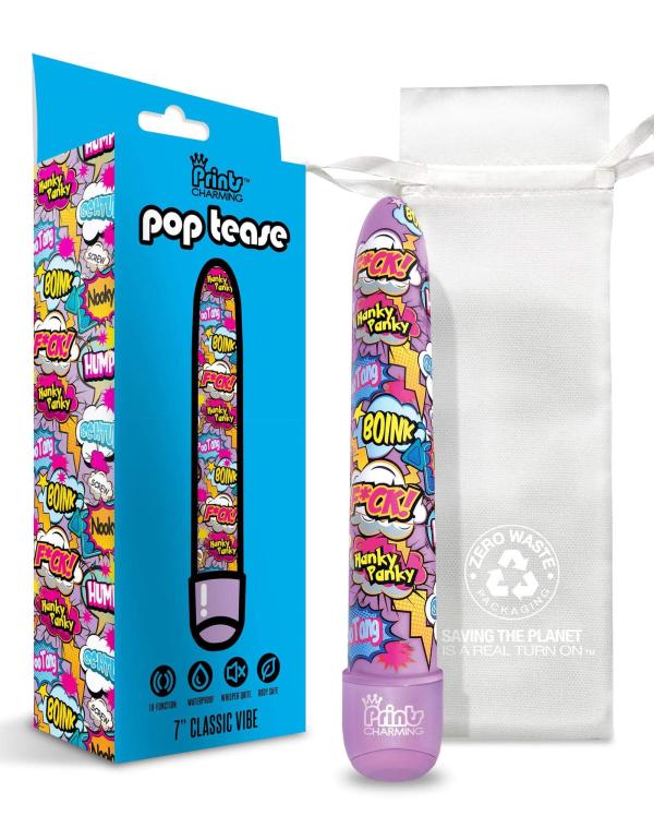 7 Classic Vibe - Pop Tease - Vibrateur Classique - Prints Charming – Image 3