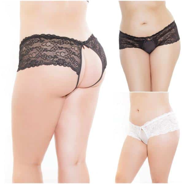 Crotchless Panty - 191X - Coquette