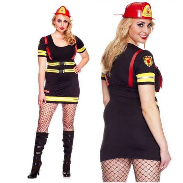 Fire Hazard Honey - 70482Q - Grande Taille - Leg Avenue