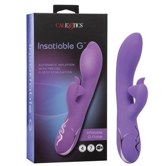 Inflatable G-Flutter - Insatiable G - Vibrateur Gonflable Point G Clitoris - California Exotics (4)