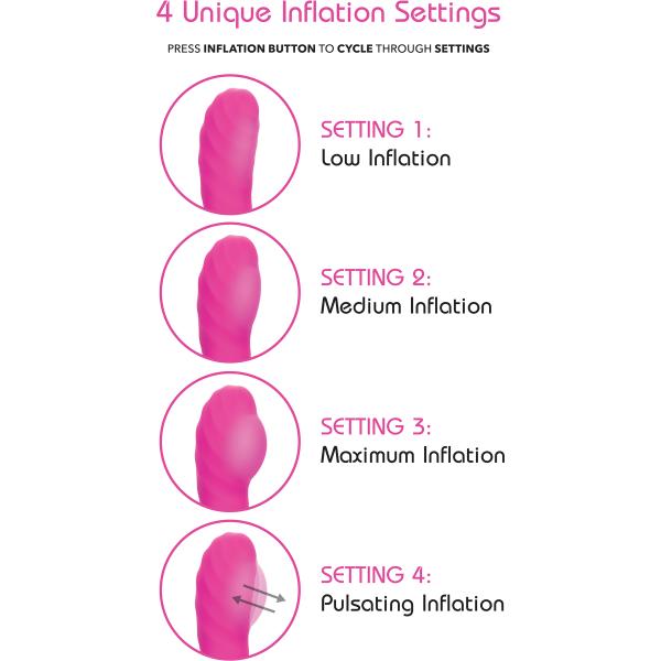 Inflatable G-Wand - Insatiable G - Vibrateur Gonflable Point G - California Exotics