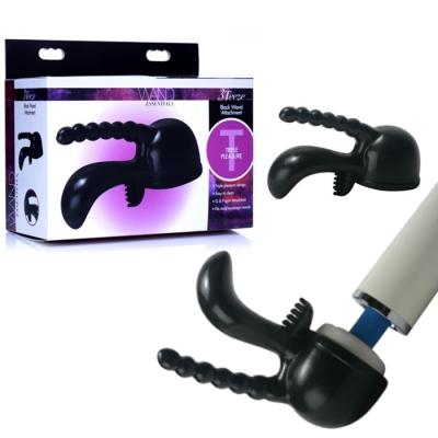 3Teeze - Black Wand Attachment - Accessoire Vibromasseur - Wand Essentials