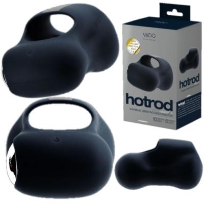 Hotrod Warming Vibrating Masturbator - Masturbateur Chauffant Rechargeable - Vèdo