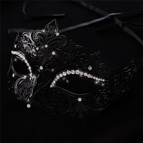 Masque en Alluminium avec Strass – Image 6
