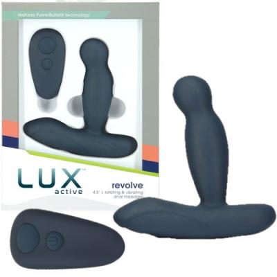 Revolve - Plug Anale Rotative et Vibrante - Lux Active