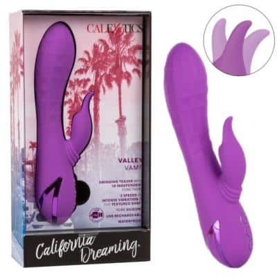 Valley Vamp - California Dreaming - Vibrateur Double Stimulation Rechargeable - California Exotics