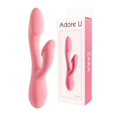 Zara - Vibrateur Double Stimulation Rechargeable - Adore U