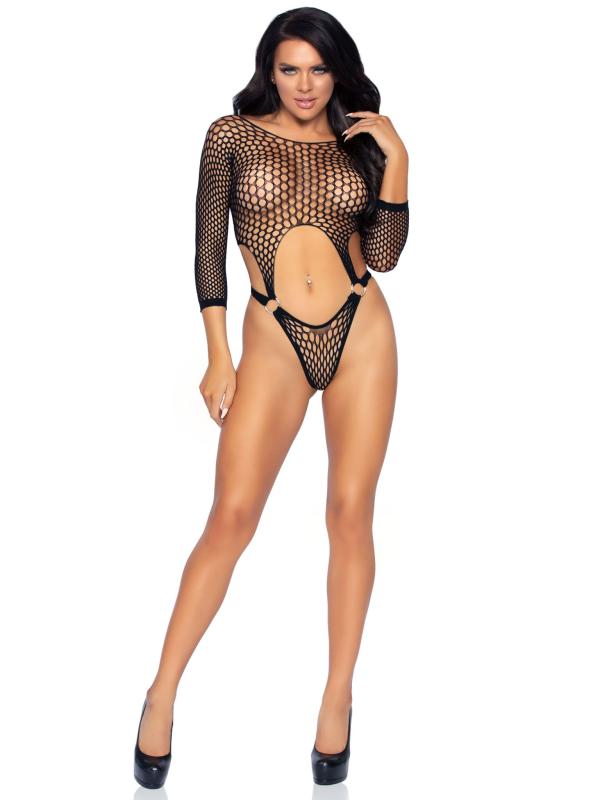 Body avec Bretelles à Manches Longues - 89289 - Leg Avenue – Image 7