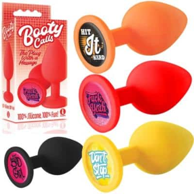 Booty Calls - Plug with a Message - Plug Anale - Icon Brands (2)