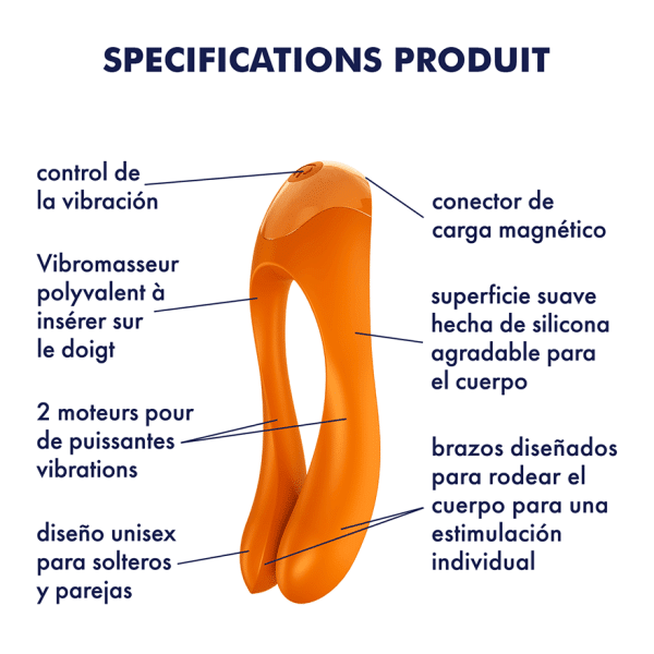 Candy Cane - Masseur Polyvalent Rechargeable - Satisfyer – Image 6
