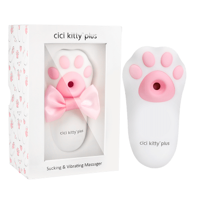 Cici Kitty Plus - Masseur Clitoridien à Impulsion d’Air et Vibrant - Otouch