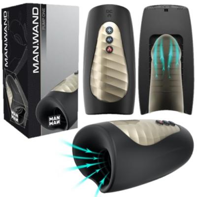 Man Wand Pump One - Masturbateur VibrantAspirant et Réchauffant - MANWAN