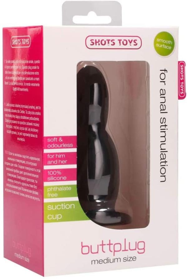 Medium Butt Plug - Plug Anale - Shots Toys