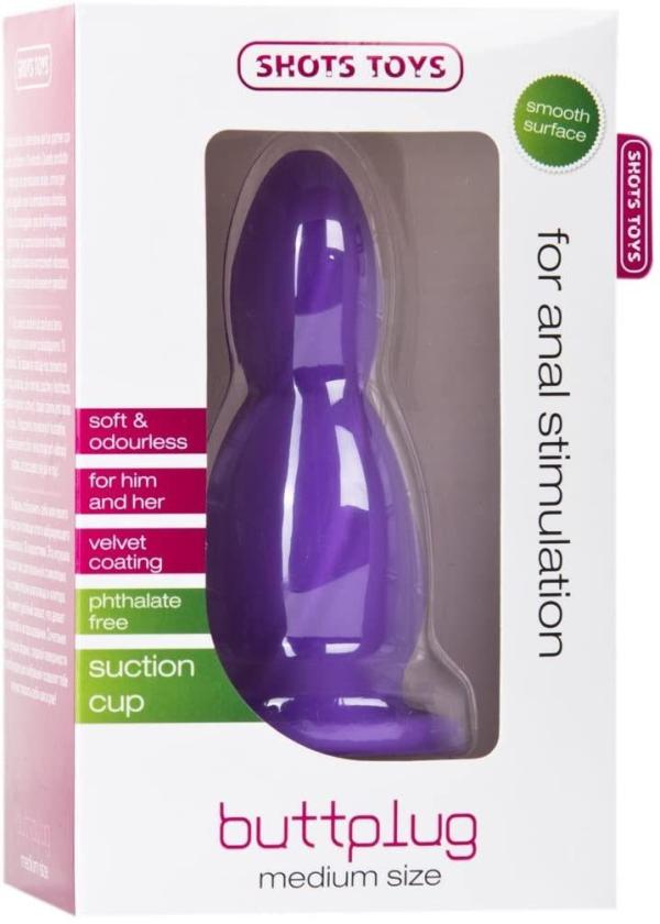 Medium Butt Plug - Plug Anale - Shots Toys – Image 3
