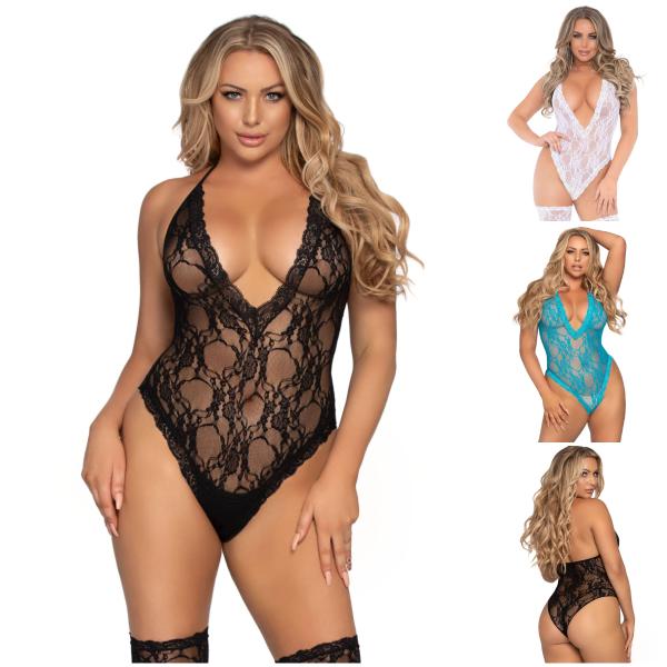 Teddy - Dentelle Florale - 81484 - Leg Avenue