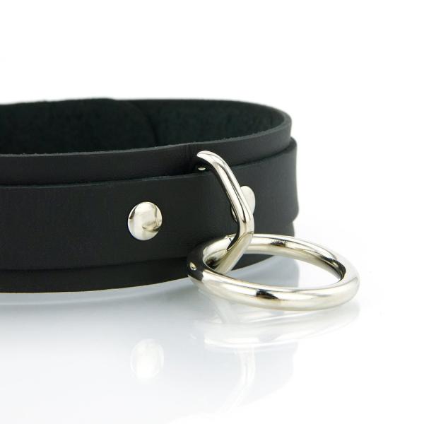 1 Ring Slave Collar - Collier en Cuir - XBliss – Image 9