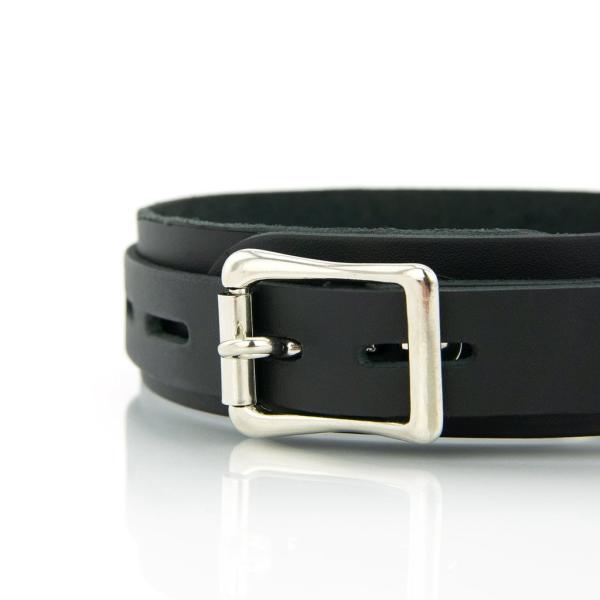 1 Ring Slave Collar - Collier en Cuir - XBliss – Image 8