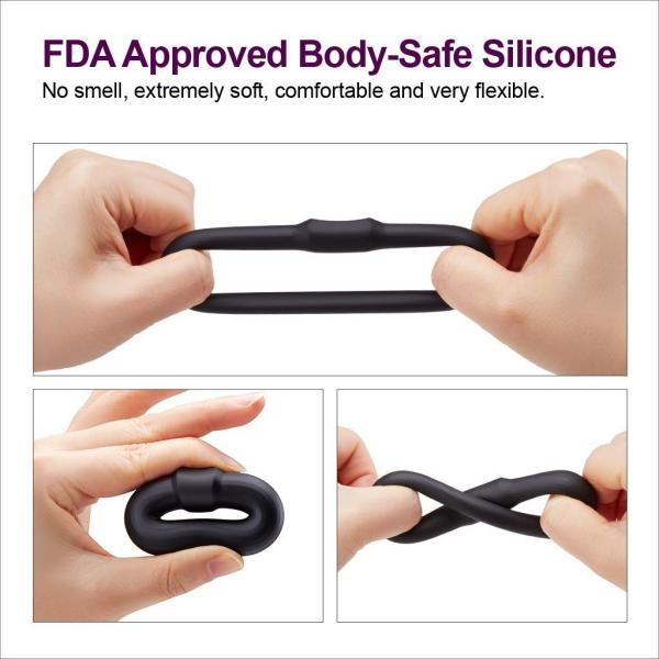 Donut Ring Silicone - Anneau d'Érection - Pleasure