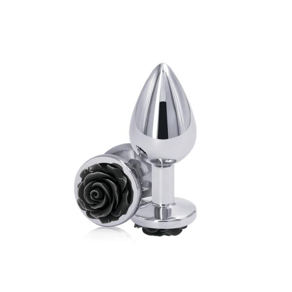 Medium Rose - Rear Assets - Plug Anale Orné d'une Rose - NS Novelties – Image 2