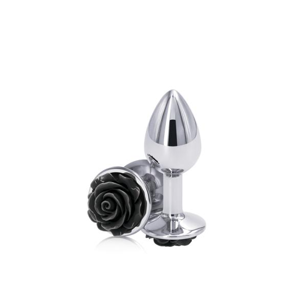 Small Rose - Rear Assets - Plug Anale Orné d'une Rose - NS Novelties – Image 2