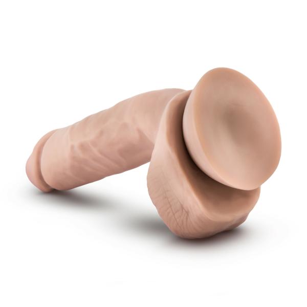 8.5 Self Lubricating Dildo - Dr. Skin Glide - Gode Réaliste Autolubrifiant - Blush