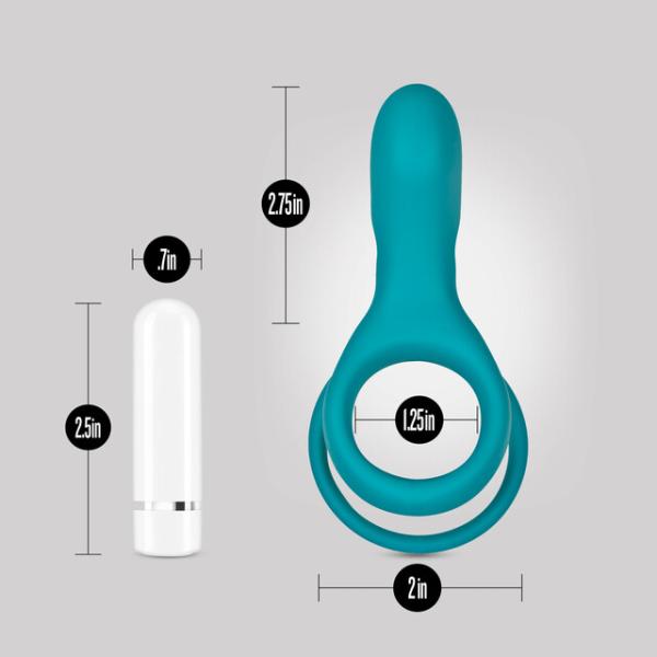 C2.Ring - Nöje - Anneau Vibrant Rechargeable - Blush – Image 5