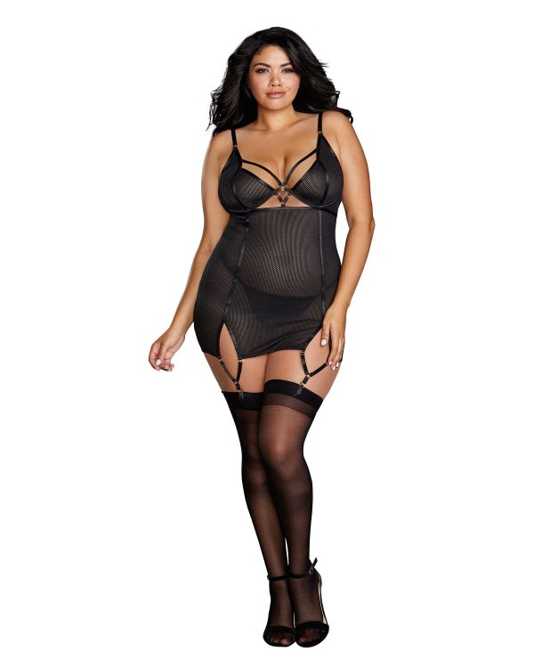 Guêpière - 12176X - Grande Taille - Dreamgirl – Image 2